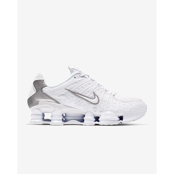 Nike Shox TL. White/Metallic Silver. SIZE 10.5 AV3595-100 main image 5